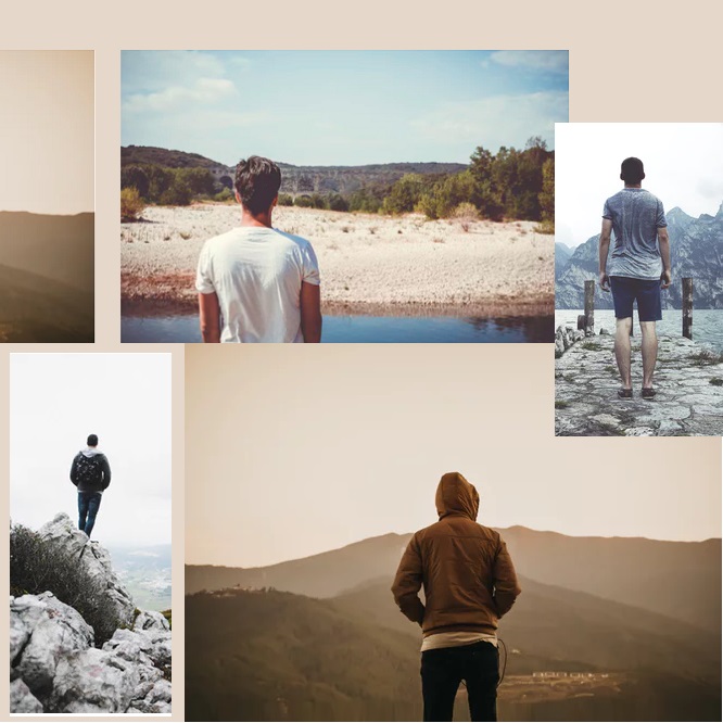 A Person Looking to future of Logan M Cote